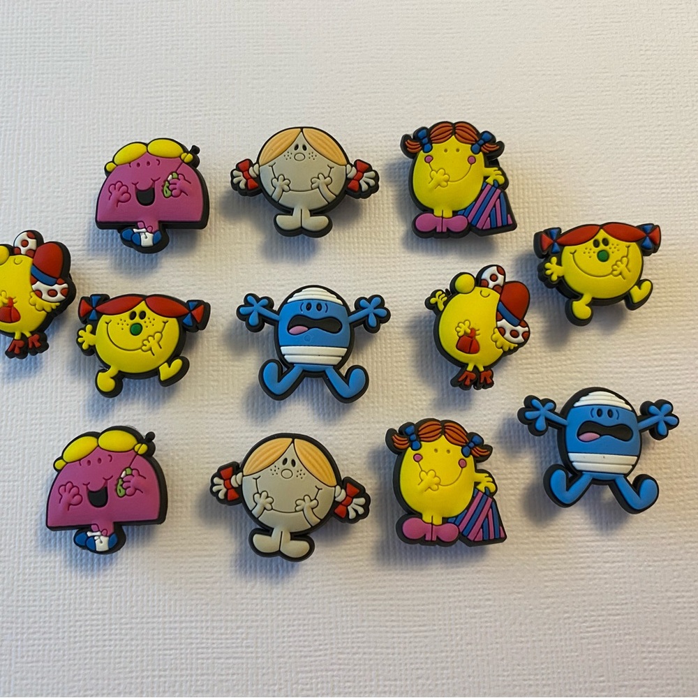 Little Miss & Men Shoe Charms for Crocs
